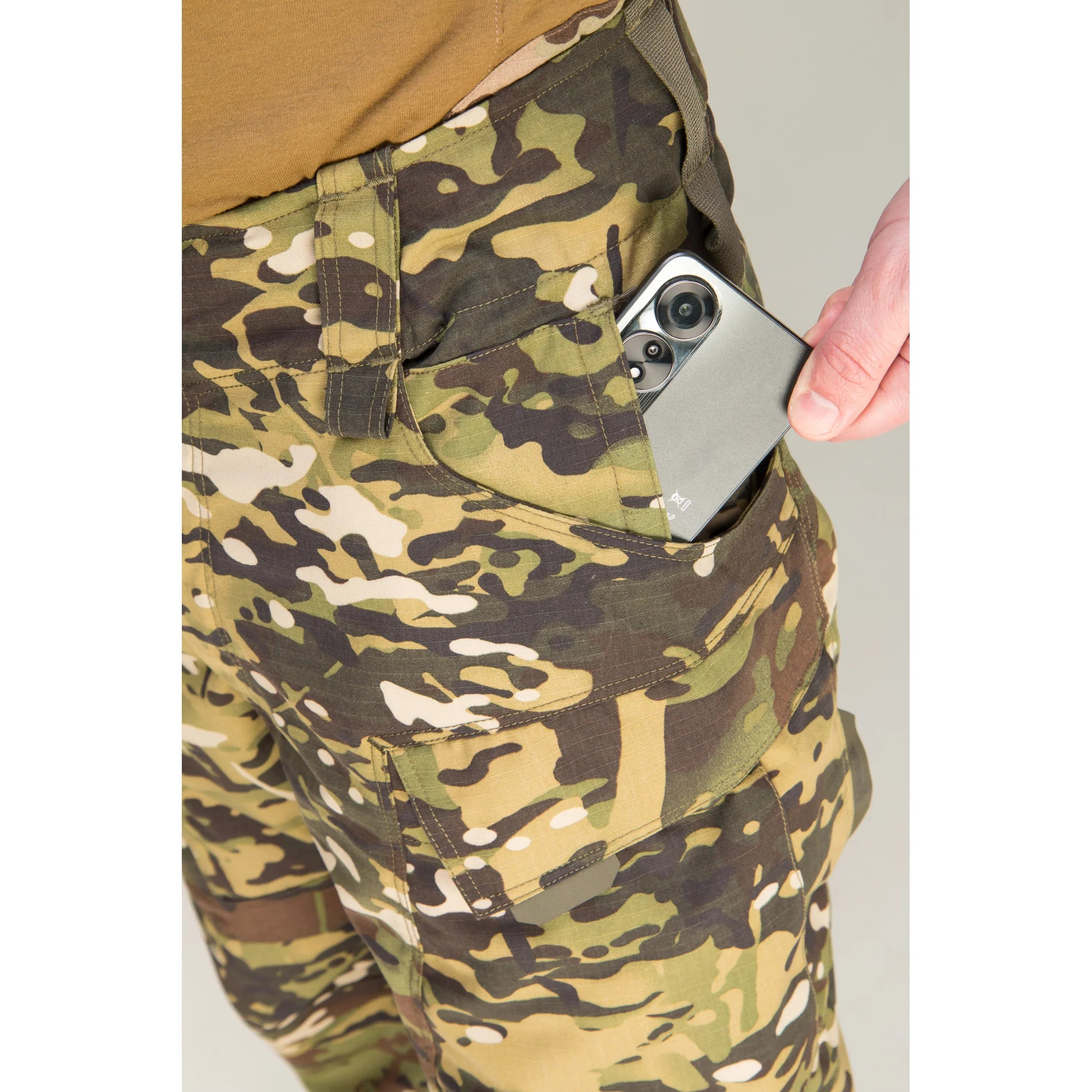 Tactical Pants WROOM COMBATOR , PolyCotton Nyco Ripstop, Color Multicam Wooded