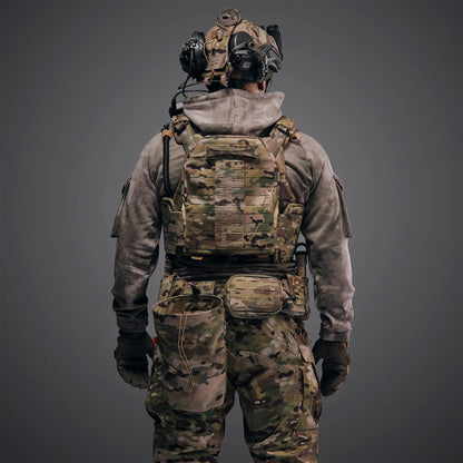 GHOST GEN5 Plate Carrier avec Placard AK/AR, Couleur Multicam USA