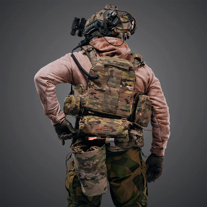 Plate Carrier GHOST GEN5 V2 z placardem AK/AR, Kolor Multicam