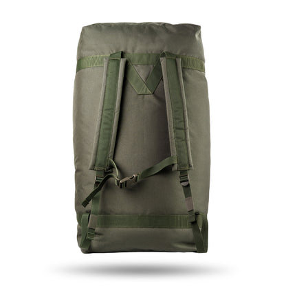 WROOM 100L Tactical Duffle Bag. Cordura 500D. Waterproof. Color Olive