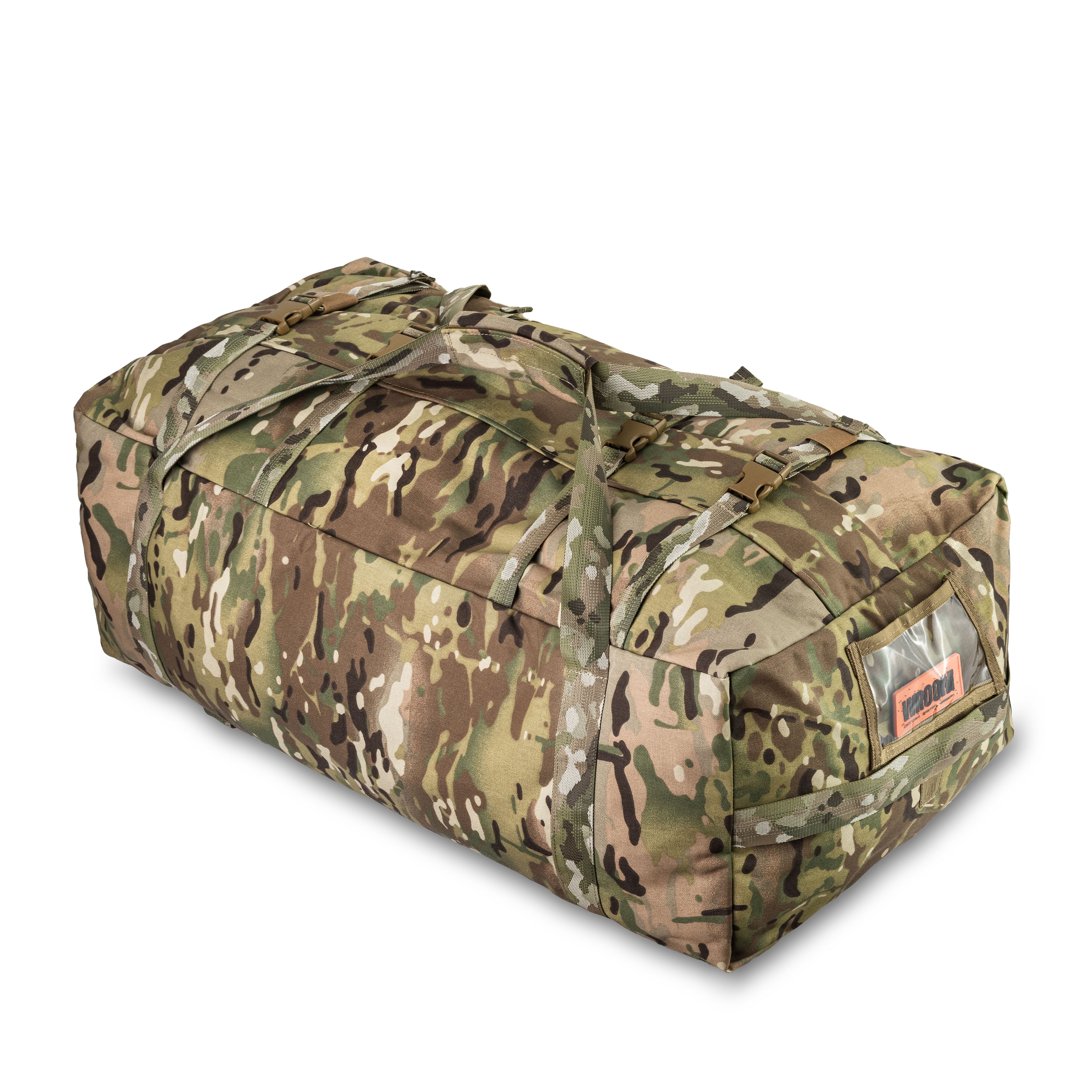 Torba taktyczna WROOM 100L. Cordura 500D, wodoodporna. Kolor Multicam