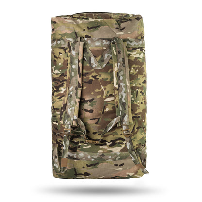 WROOM 100L Tactical Duffle Bag. Cordura 500D. Waterproof. Color Multicam