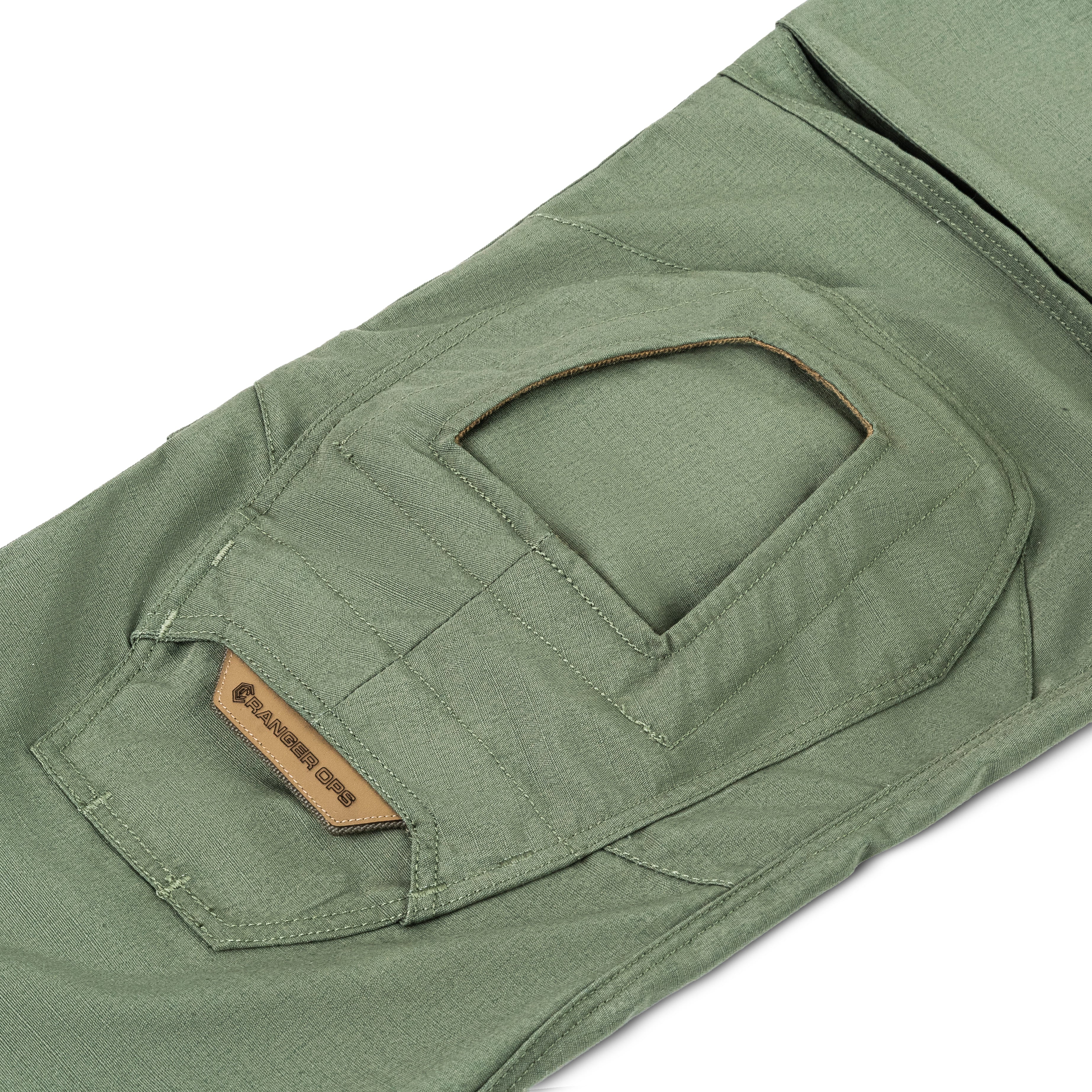 Pantalon tactique WROOM COMBATOR, GEN III avec emplacements pour genouillères, couleur Olive Drab