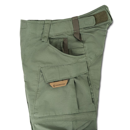Pantalon tactique WROOM COMBATOR, GEN III avec emplacements pour genouillères, couleur Olive Drab
