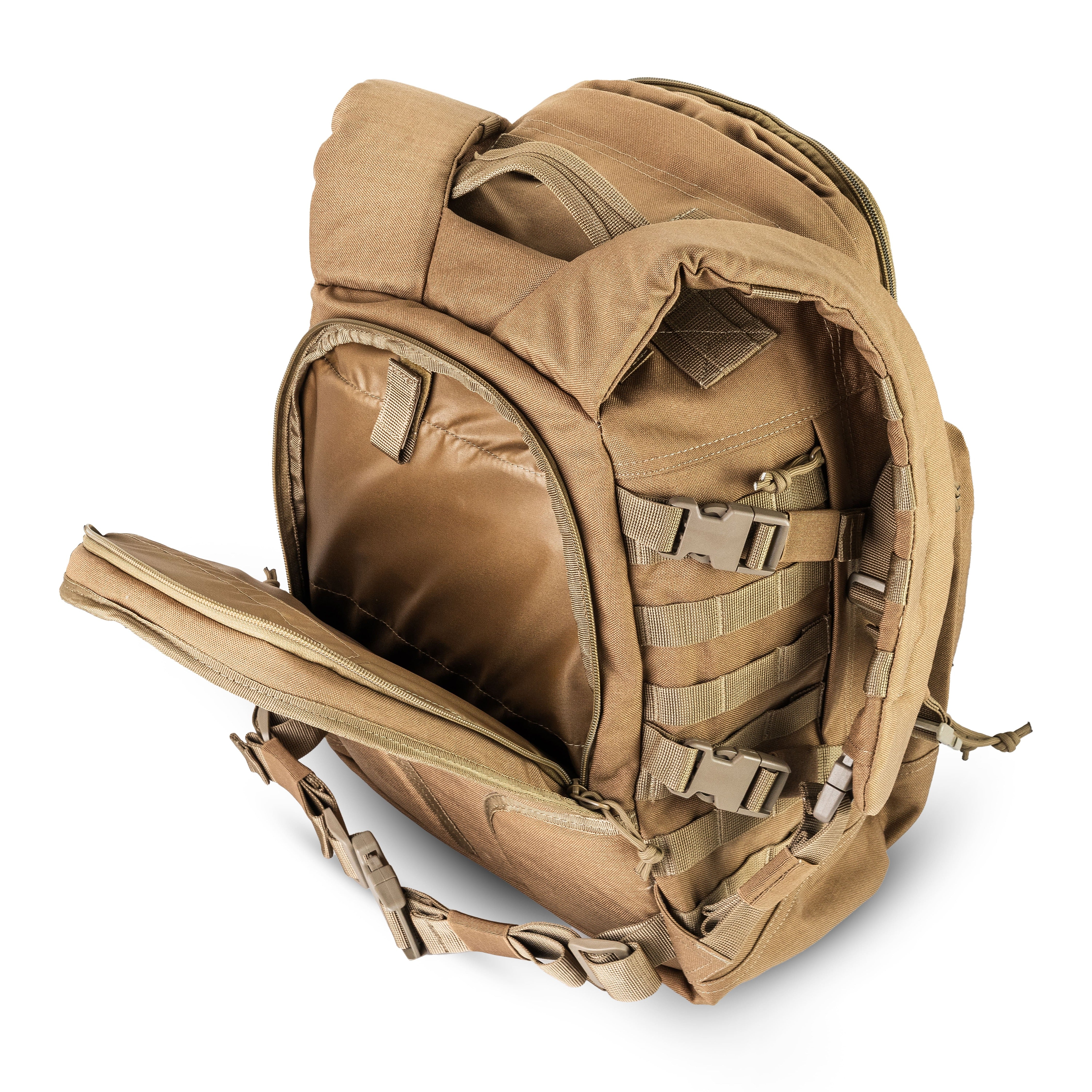 Plecak taktyczny NOVA 40L. Cordura 1000D. Kolor Coyote