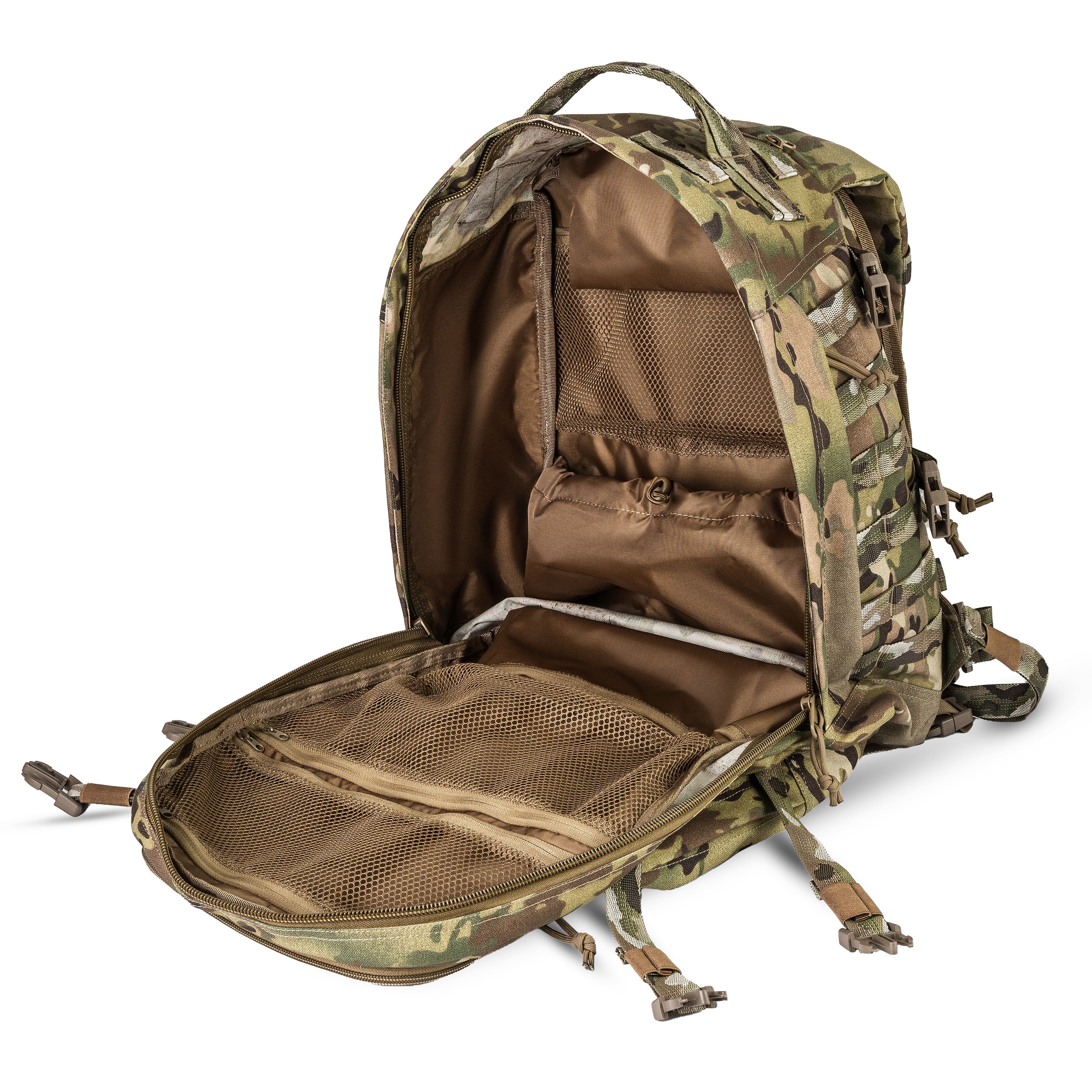 NOVA 40L Tactical Backpack. Cordura 1000D. Color Multicam