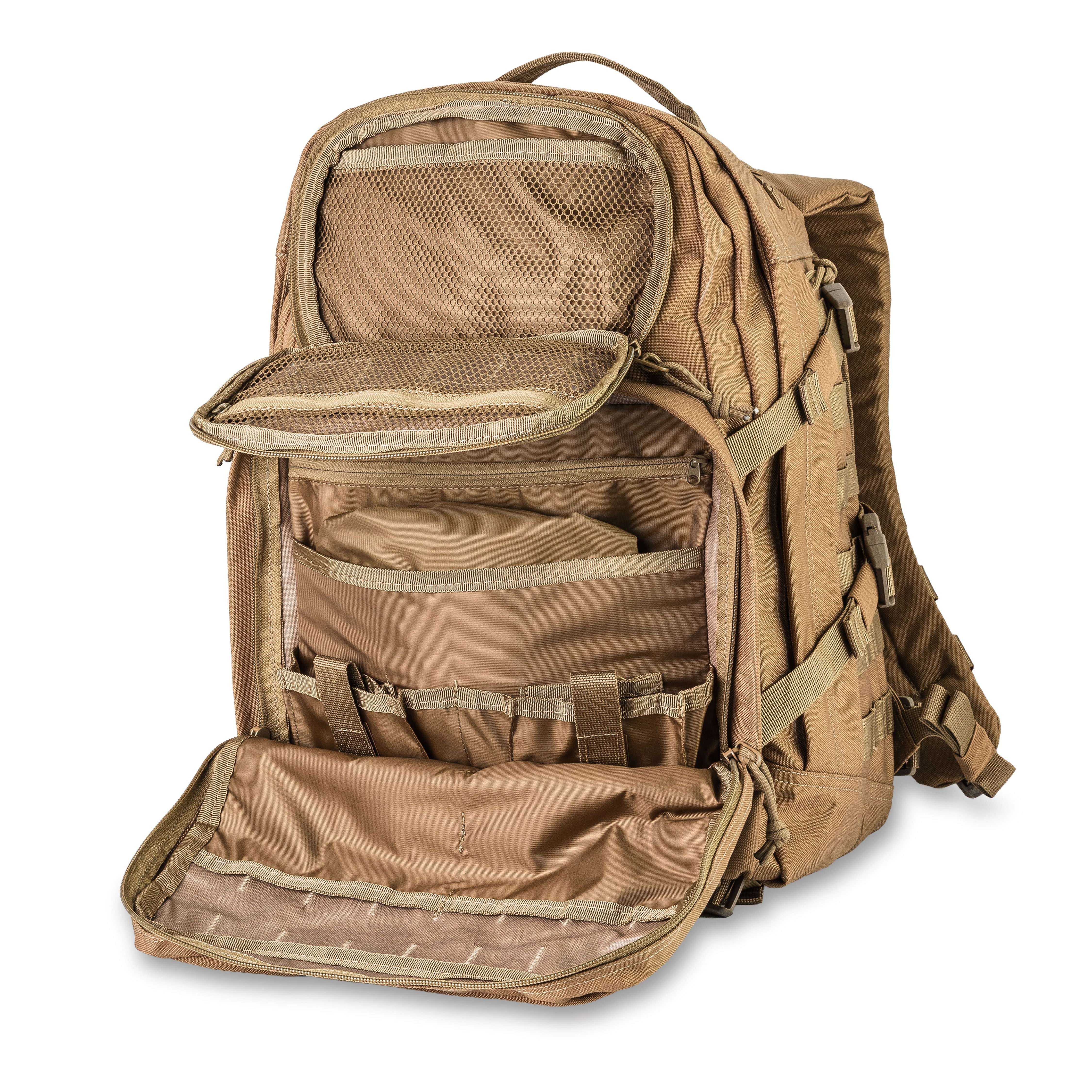 Plecak taktyczny NOVA 40L. Cordura 1000D. Kolor Coyote