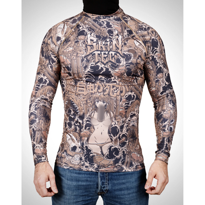 Rashguard tactique Toxic, Polyester