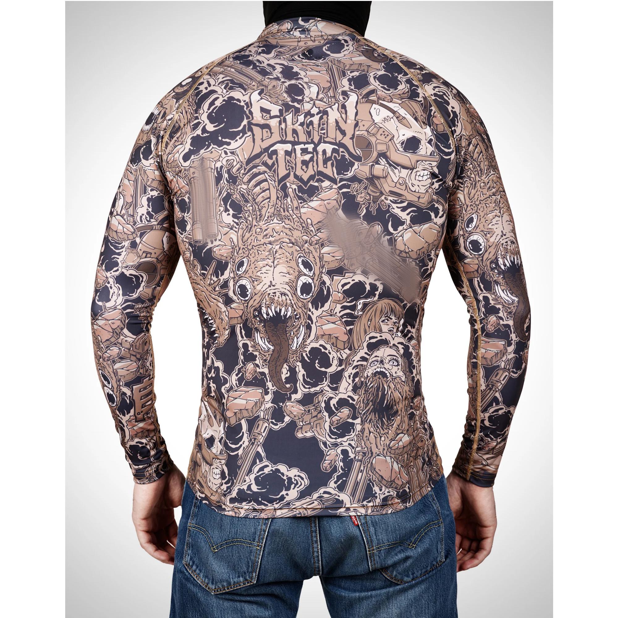 Rashguard tactique Toxic, Polyester