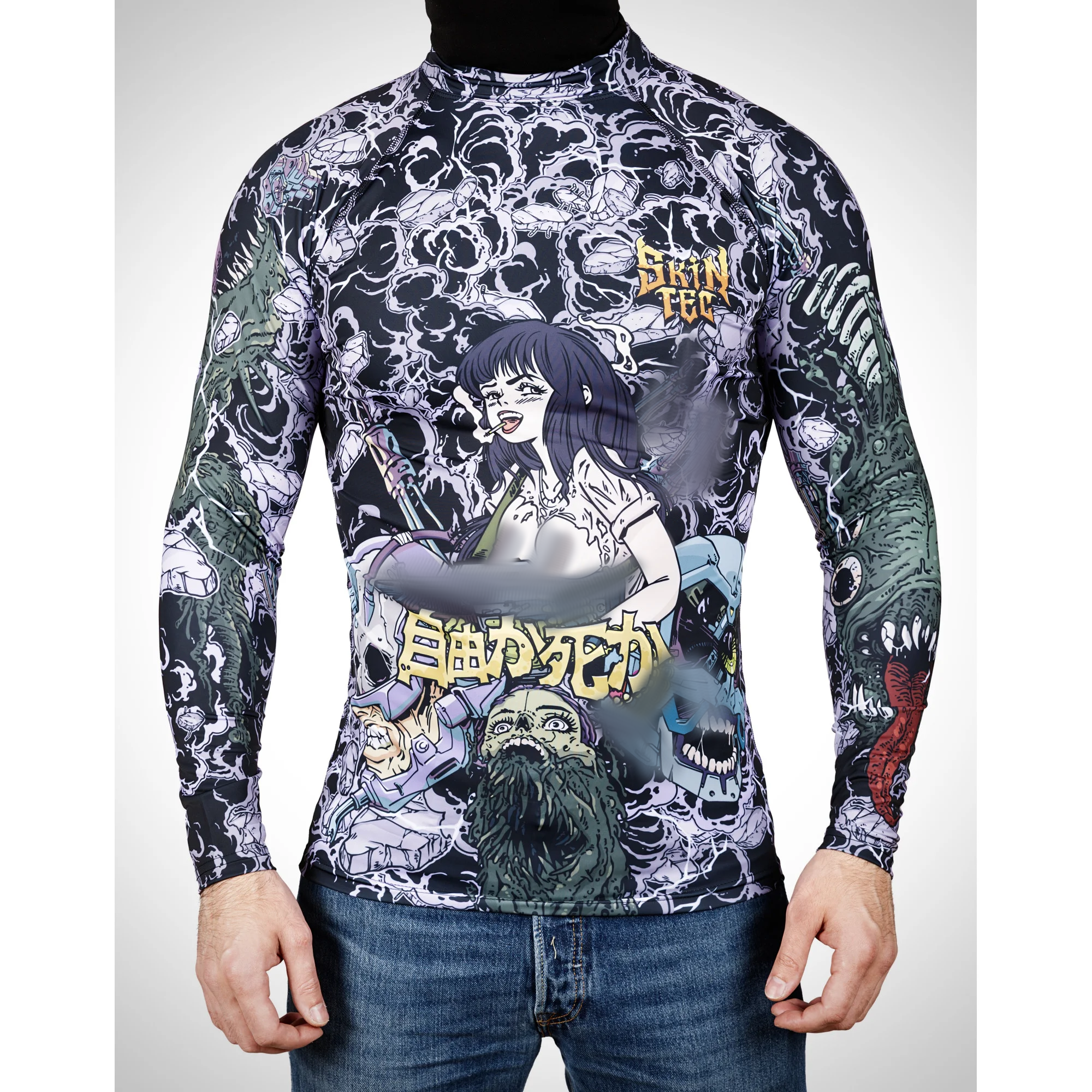 Rashguard tactique MIL-SPE, Polyester