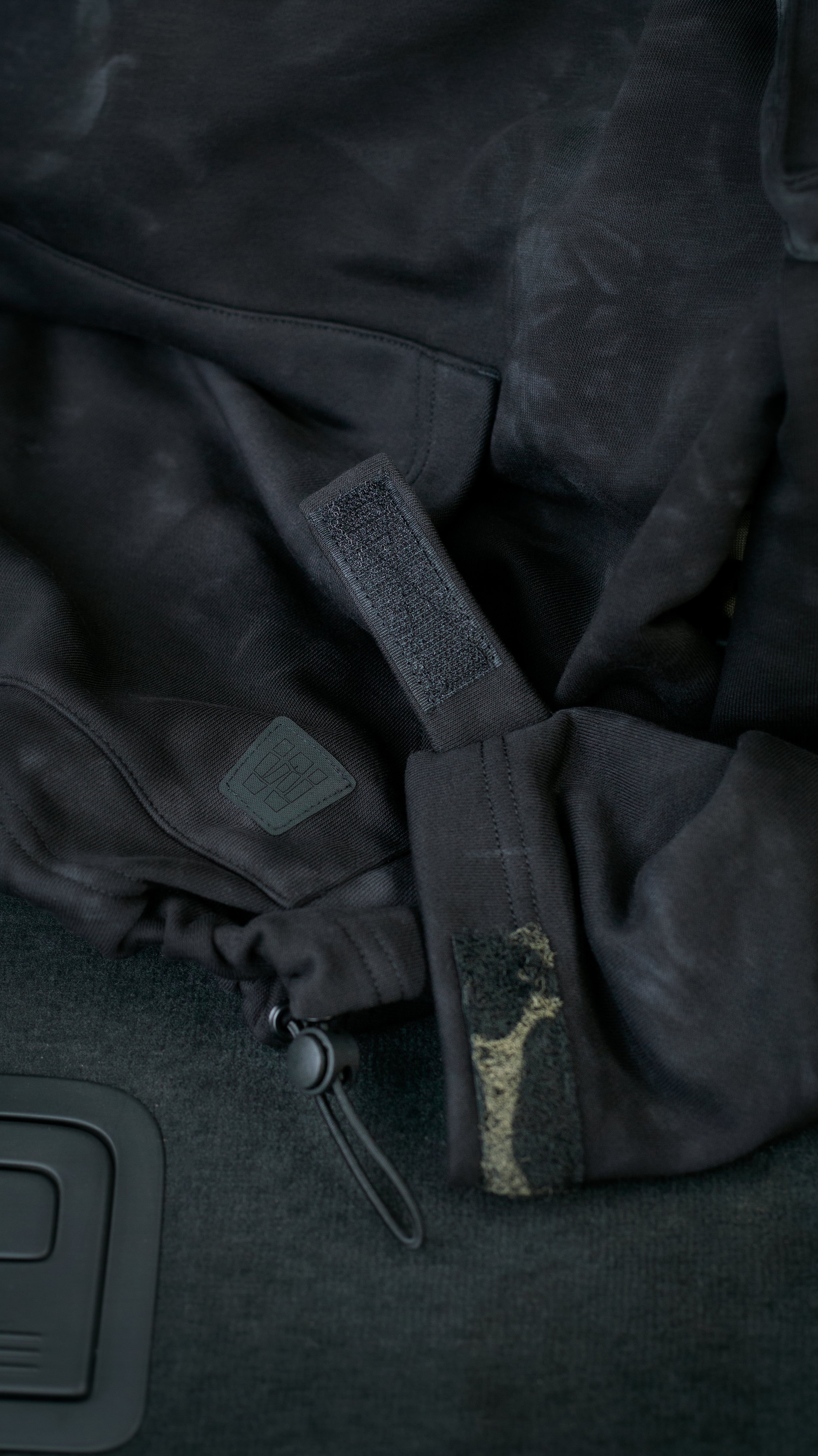 Wroom “Your Story” Tactical Hoodie, Color Black camouflage
