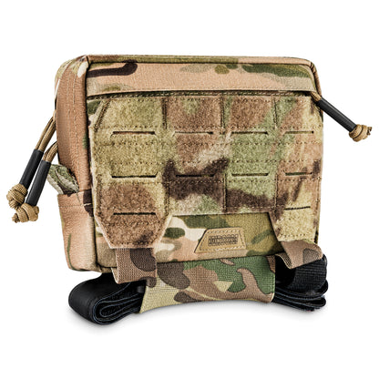 WROOM Dual Compartment Organizer Pouch, Color Multicam