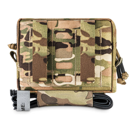 WROOM Dual Compartment Organizer Pouch, Color Multicam